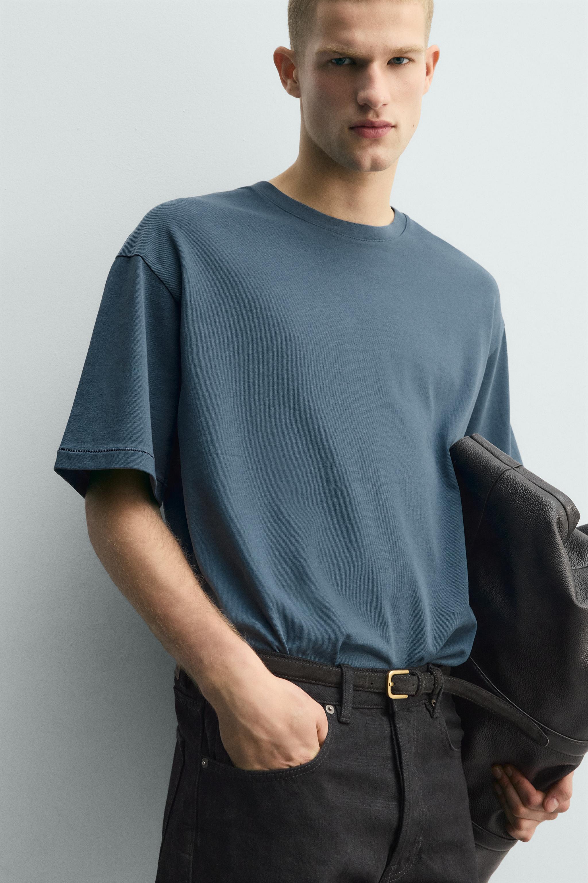 T-SHIRT RELAXED FIT AVEC PIÈCE